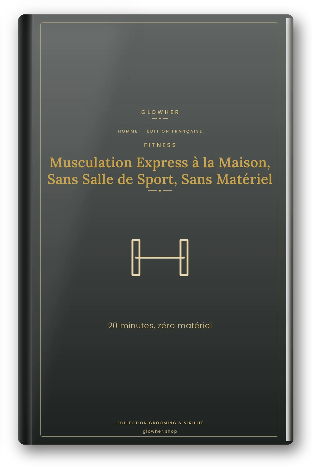 Couverture de l'ebook Musculation Express à la Maison, Sans Salle de Sport, Sans Matériel - GlowHer