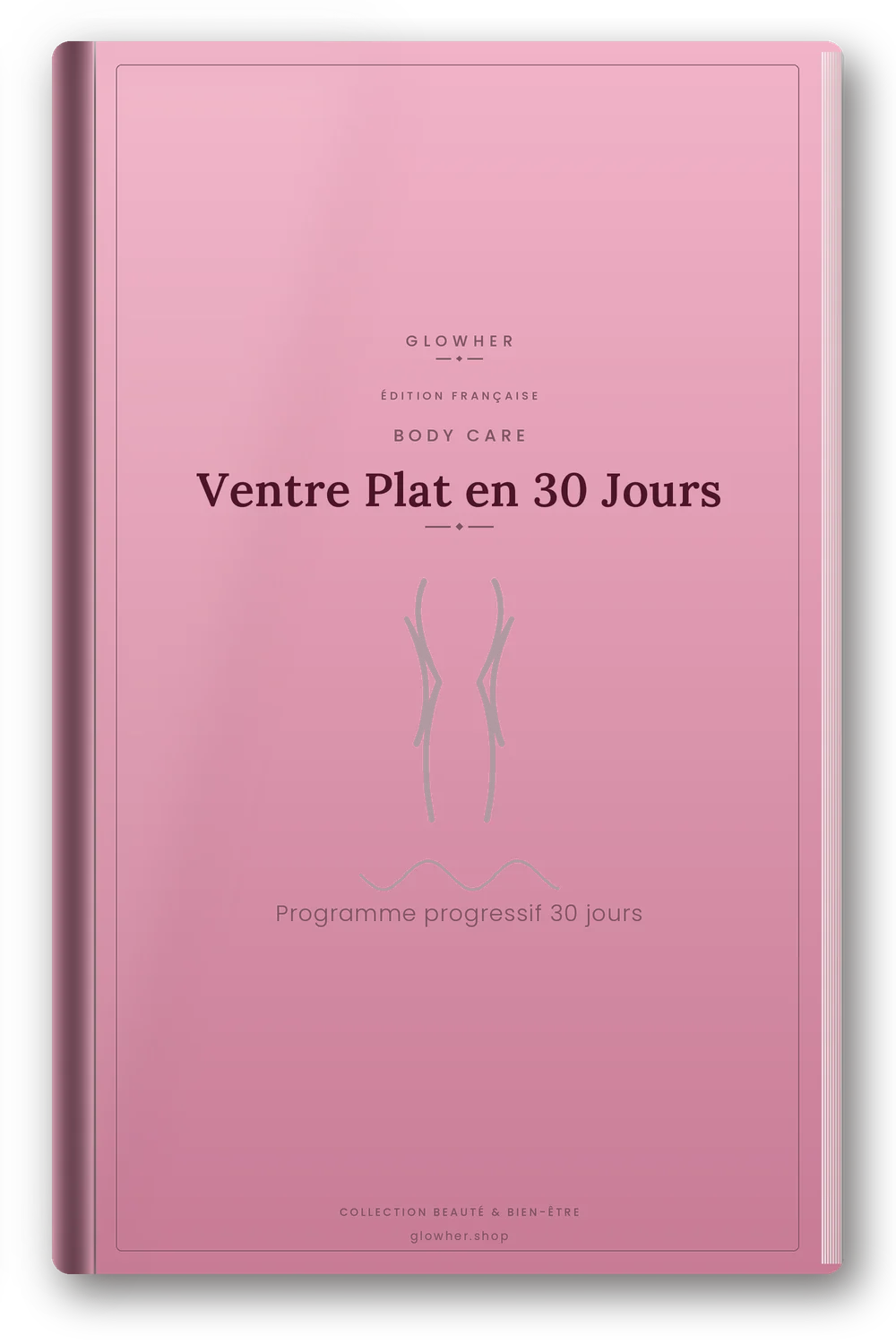 Couverture de l'ebook Ventre Plat en 30 Jours - GlowHer