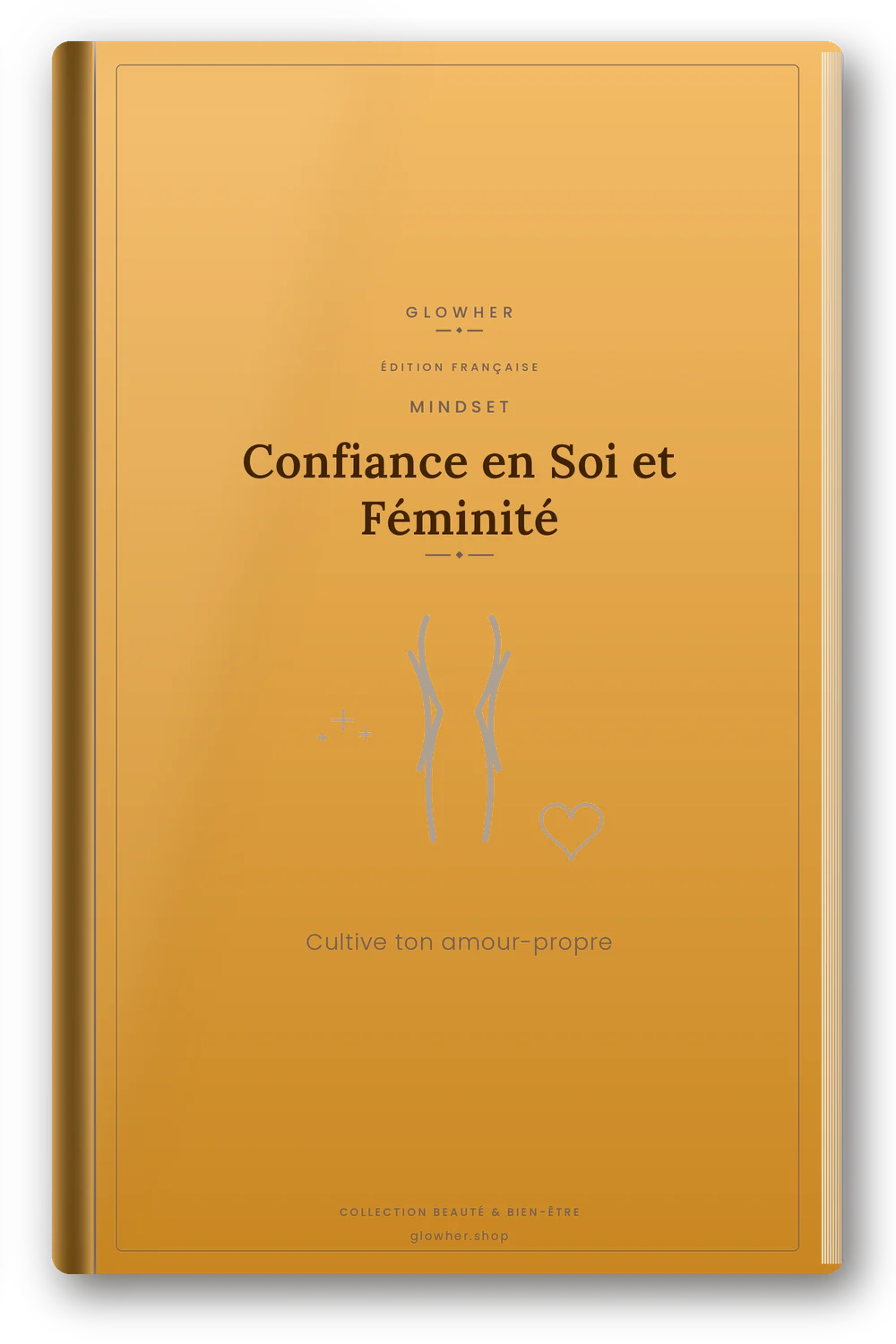 Couverture de l'ebook Confiance en Soi et Féminité - GlowHer